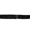 56" Black and Silver Santa Claus Men's Christmas Belt Costume Accessory Costumes