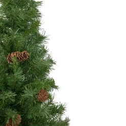 Discount 3' Black River Pine Artificial Medium Profile Christmas Tree, Unlit Unlit