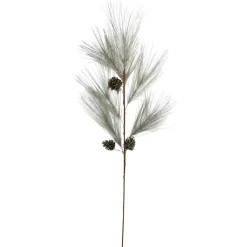 New 40" Brown and Gray Long Needle Pine Cone Artificial Christmas Spray Sprays, Picks & Branches