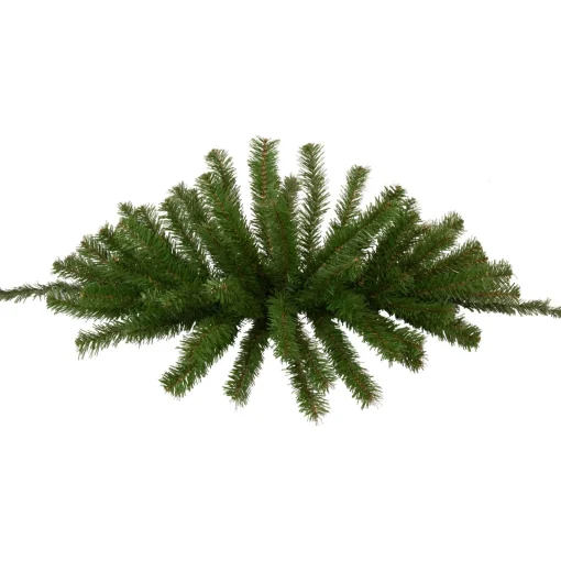 28" Deluxe Dorchester Pine Artificial Christmas Swag, Unlit Unlit Swags