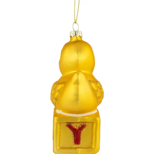 Best 5" Ducky New Baby 2023 Glass Christmas Ornament New Baby