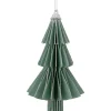 6" Glittered Green Christmas Tree Ornament Garden & Floral