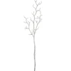 30" Glittered White Artificial Twig Christmas Spray Sprays, Picks & Branches
