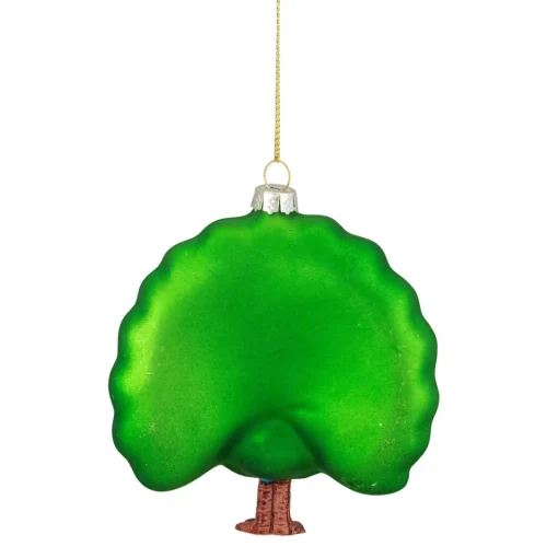 Hot 4.75" Green and Blue Peacock Glass Christmas Ornament Animals