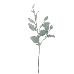 32" Green Frosted Oak Leaf Artificial Christmas Spray Sprays, Picks & Branches