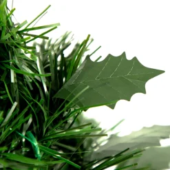 4' Green Tinsel Pop-Up Artificial Christmas Tree, Unlit Pop Up