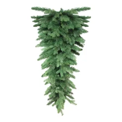 54" Mixed Pine Artificial Christmas Teardrop Swag - Unlit Unlit Swags