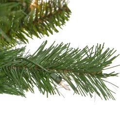 Discount 6.5' Pre-Lit Chatham Pine Artificial Christmas Tree, Clear Lights Pre-Lit