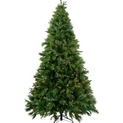 Online 7.5' Pre-Lit Full Ashcroft Cashmere Pine Artificial Christmas Tree - Clear AlwaysLit Lights Pre-Lit