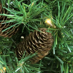 Sale 2' Pre-Lit Full Dakota Pine Artificial Christmas Tree - Clear Lights Pre-Lit