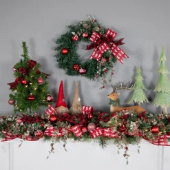Sale 18" Pre-Lit Medium Blackwater Fir Artificial Christmas Tree, Clear Lights Pre-Lit