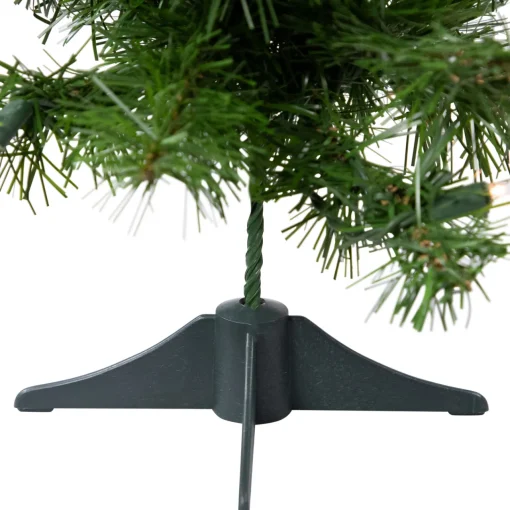 Sale 18" Pre-Lit Medium Blackwater Fir Artificial Christmas Tree, Clear Lights Pre-Lit