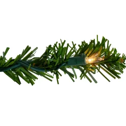 Hot 7.5' Pre-Lit Medium Canadian Pine Artificial Christmas Wall Tree - Clear Lights Wall Trees