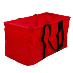 Hot 22" Red Collapsible Multi-Purpose Christmas Storage Bag with Carrying Handles Storage