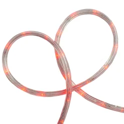 Clearance 18' Red LED Christmas Rope Lights Rope & Tape