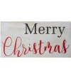 24" Rustic Wooden 'Merry Christmas' Hanging Wall Sign Wall