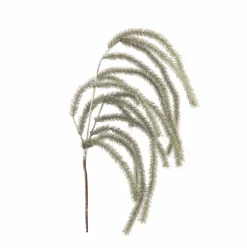 New 45" Silver and Green Glitter Weeping Pine Artificial Christmas Spray Sprays, Picks & Branches