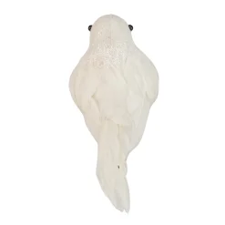 Discount 5" Sparkly White Bird Clip-On Christmas Ornament Animals