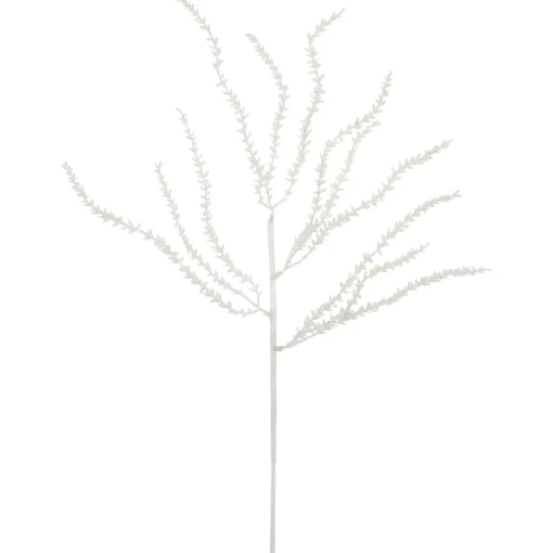 Discount 27" White Glittered Weeping Christmas Spray Sprays, Picks & Branches