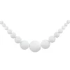 Clearance 6' White Shiny and Matte Shatterproof Ball Christmas Swag Unlit Swags