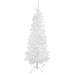 Discount 6.5' White Winston Pine Slim Artificial Christmas Tree - Unlit Unlit