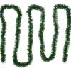 Outlet 18' x 3" Pre-Lit Pine Artificial Christmas Garland, Multicolor LED Lights Pre Lit