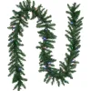 Outlet 9' x 12" Pre-Lit Winona Fir Artificial Christmas Garland, Multi LED Lights Pre Lit