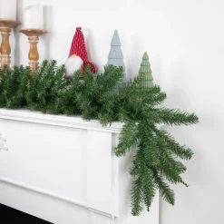 Clearance 9' x 12" Winona Fir Artificial Christmas Garland, Unlit Unlit