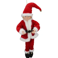 Discount Bendable Elf in Santa Suit - 15" - Red and White Elves & Fairies