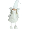 Hot Bobble Girl Angel Christmas Figurine - 26.75" - White Angels