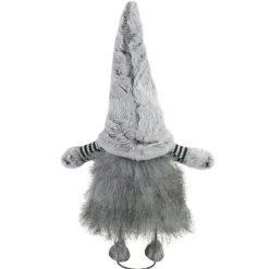 Outlet Bouncing Gnome with Shaggy Beard Christmas Figure - 17