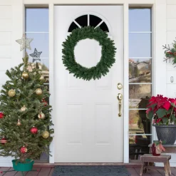 Discount Buffalo Fir Artificial Christmas Wreath - 30" - Unlit Unlit