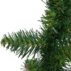 New Buffalo Fir Artificial Christmas Wreath, 16"- Unlit Unlit