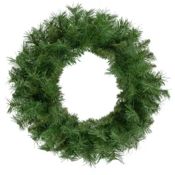 Clearance Chatham Pine Artificial Christmas Wreath, 24-Inch, Unlit Unlit