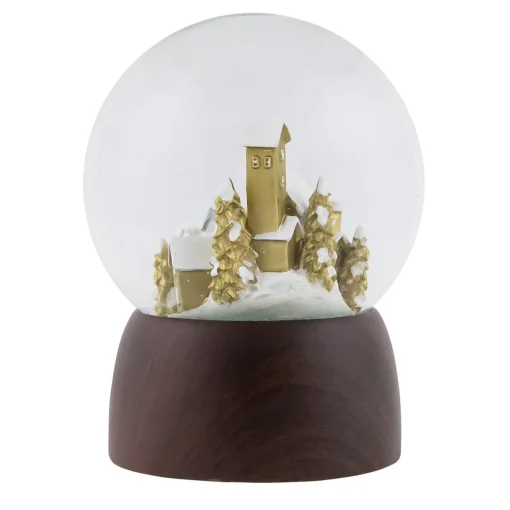 Christmas Village in the Woods Musical Snow Globe - 6.5" Snow Globes