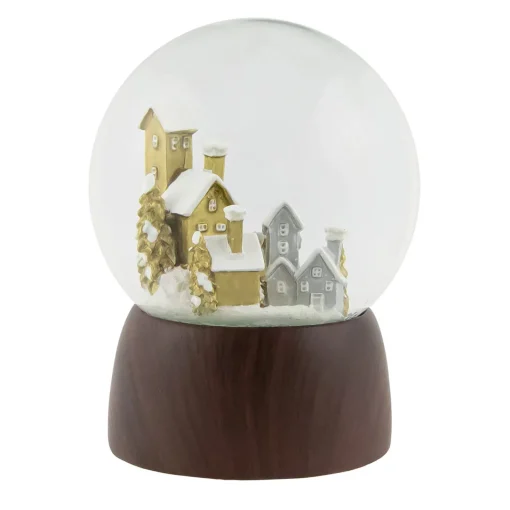 Christmas Village in the Woods Musical Snow Globe - 6.5" Snow Globes