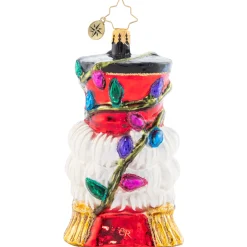 Bright Light Nutcracker Glass Christmas Ornament 1021662 Collectibles
