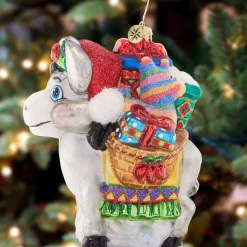 Best Packed With Presents Glass Christmas Ornament 1021541 Collectibles