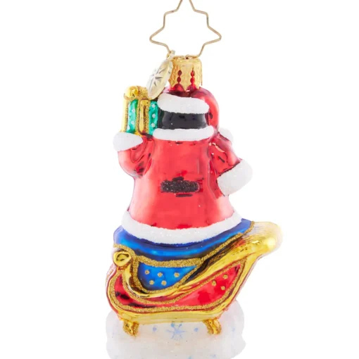 Silliest Sleigh Ride Gem Glass Christmas Ornament 1021405 Collectibles