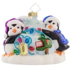 Outlet Welcome Home Igloo Glass Christmas Ornament 1021528 Collectibles
