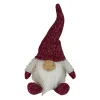 Outlet Chubby Smiling Gnome Plush Christmas Figure - 15" - Ivory and Red Gnomes