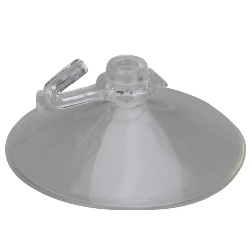 New Club Pack of 20 Mini Clear Hanging Christmas Suction Cup Hooks 1" Storage