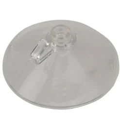 New Club Pack of 20 Mini Clear Hanging Christmas Suction Cup Hooks 1" Storage