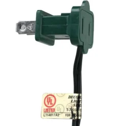 Outlet Commercial Grade Mini Christmas Light Set - Purple - 45.5' Green Wire - 100ct Commercial
