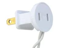 Discount 50-Count Blue and White LED Mini Christmas Lights, 16.25ft White Wire Led