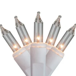 Discount 70ct Clear Mini Replacement Christmas Lights with Clips for 3-D Frames Replacement Bulbs