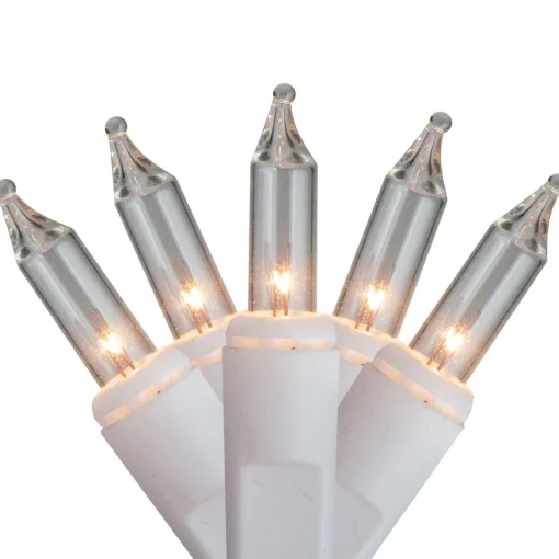 Discount 70ct Clear Mini Replacement Christmas Lights with Clips for 3-D Frames Replacement Bulbs