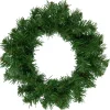 Deluxe Dorchester Pine Artificial Christmas Wreath, 16-Inch, Unlit Unlit