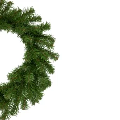 New Deluxe Dorchester Pine Artificial Christmas Wreath, 18-Inch, Unlit Unlit
