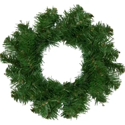 Online Deluxe Dorchester Pine Artificial Christmas Wreath, 8-Inch, Unlit Unlit
